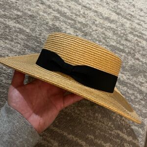 Universal Thread Straw Boater Hat
